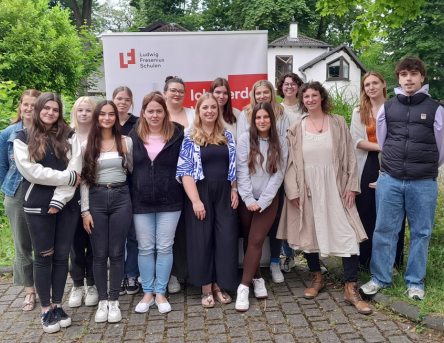 Gruppenbild der Gewinnerinnen und Gewinner aus Koblenz